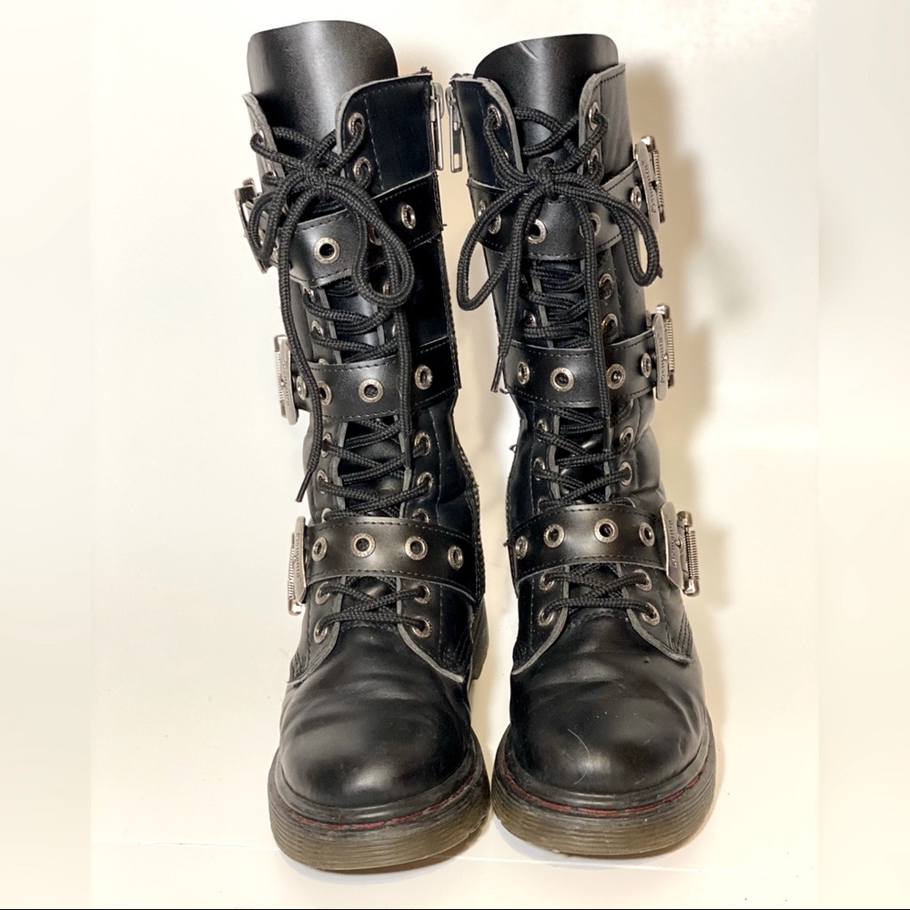 Demoniac Bolt Combat Boots